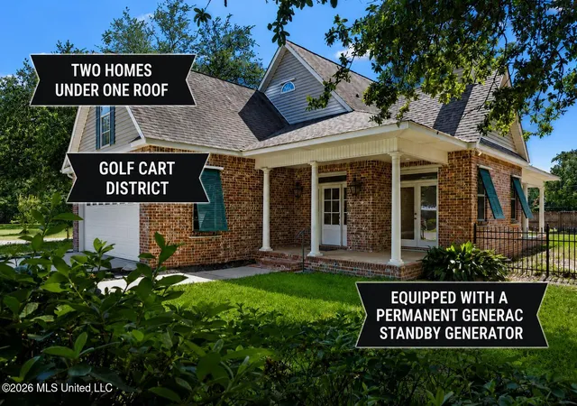 Photo 1 of Single family home for sale at 501 General Pershing Ave, Ocean Springs, MS 39564 | MLS# 4151896 | Listing updated on 2026-07-30