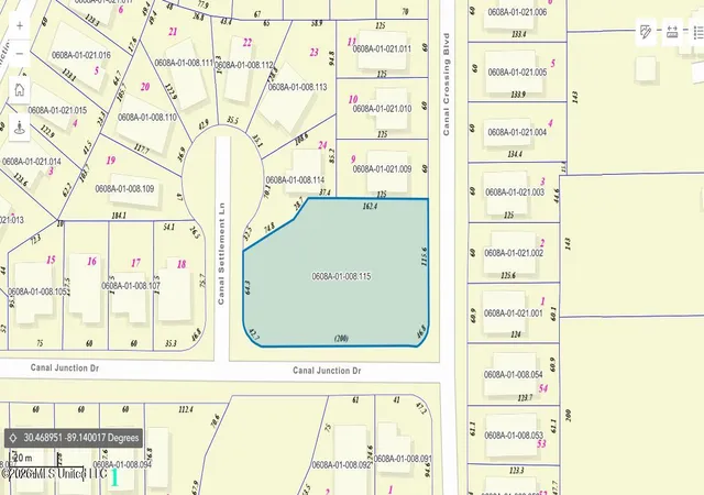 Land for sale at Canal Jct Dr, Gulfport, MS 39503 | MLS# 4151982