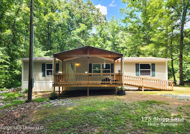 Photo 1 of Manufactured home for sale at 175 Shipp Ln, Holly Springs, MS 38635 | MLS# 4156742 | Listing updated on 2026-07-31