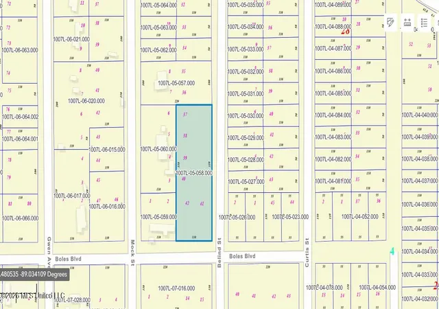 Land for sale at 11504 Boles Blvd, Gulfport, MS 39503 | MLS# 4152787