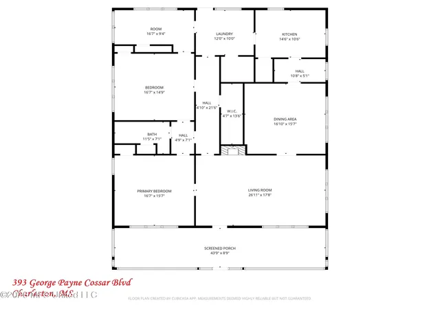 Homes for sale in Charleston, MS | 393 George Payne Cossar Blvd, Charleston, MS 38921 | MLS# 4152918