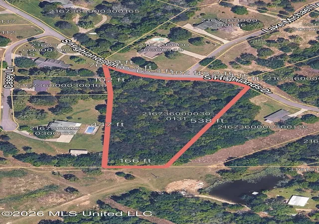 Photo 3 of Land for sale at S Highlands Dr, Poplarville, MS 39470 | MLS# 4153031 | Listing updated on 2026-07-07