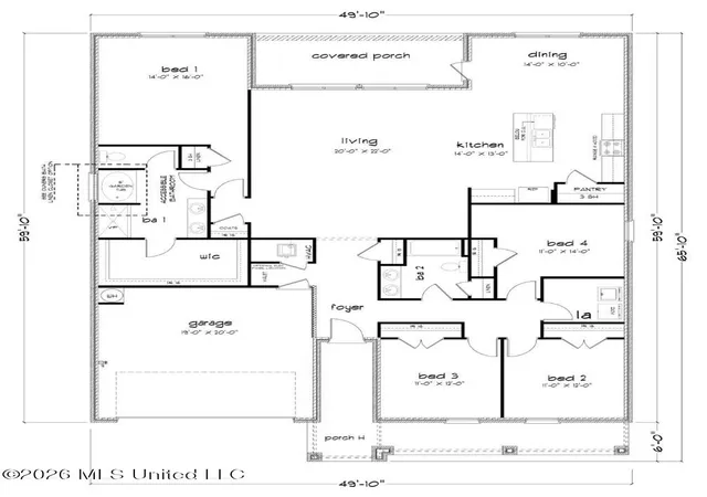 Photo 2 of Sale Pending at 128 Strawberry Dr, Lucedale, MS 39452 | MLS# 4153510 | Listing updated on 2026-09-12