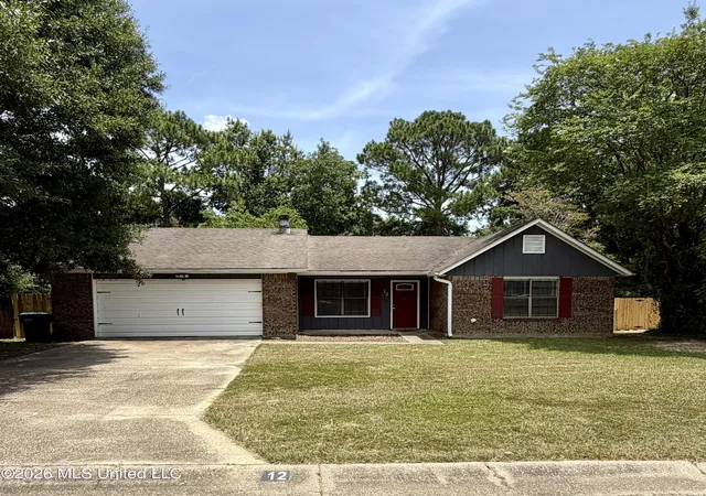 Photo 1 of Single family home for sale at 12 Joanna Ln, Gulfport, MS 39503 | MLS# 4155528 | Listing updated on 2026-09-14
