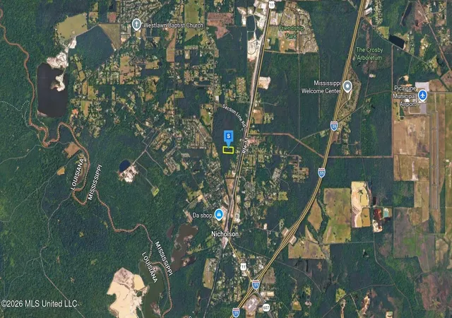 Photo 3 of Land for sale at 265 J Holcomb Rd, Picayune, MS 39466 | MLS# 4153806 | Listing updated on 2026-08-19