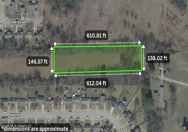Photo 3 of Land for sale at 0 Hacks Cross Rd, Olive Branch, MS 38654 | MLS# 4153895 | Listing updated on 2026-09-05
