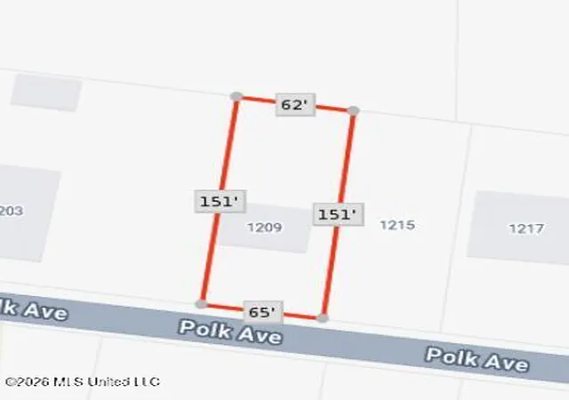 5th image of 1209 Polk Ave, Pascagoula, MS 39567 | MLS# 4155622