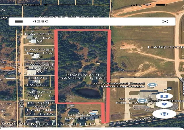 Photo 2 of Land for sale at 4280 Kiln Delisle Rd, Kiln, MS 39556 | MLS# 4155541 | Listing updated on 2026-07-13