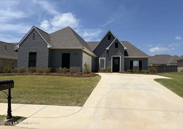 Photo 1 of Single family home for sale at 836 Glenwild Cir, Canton, MS 39046 | MLS# 4155754 | Listing updated on 2026-08-19