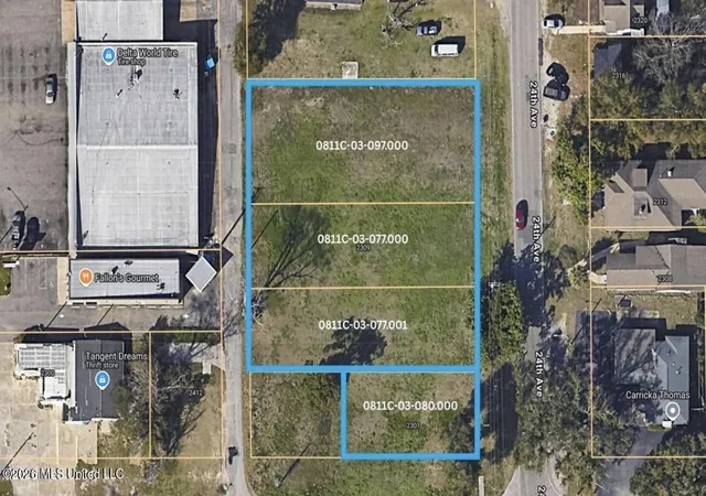 Photo 4 of Land for sale at 24th Avenue, Gulfport, MS 39501 | MLS# 4155787 | Listing updated on 2026-09-14