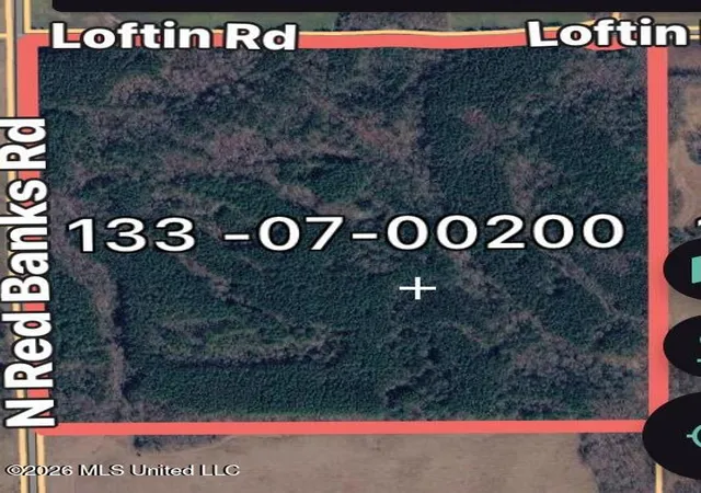 Photo 1 of Land for sale at 0 Red Banks Rd, Mount Pleasant, MS 38635 | MLS# 4156323 | Listing updated on 2026-07-18