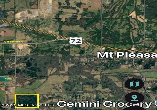 Photo 2 of Land for sale at 0 Red Banks Rd, Mount Pleasant, MS 38635 | MLS# 4156323 | Listing updated on 2026-07-18