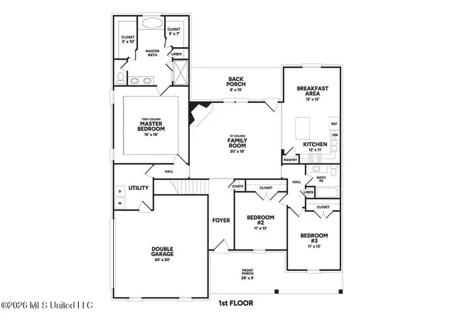 Photo 2 of Sale Pending at 7671 John Elliott Ln, Hernando, MS 38632 | MLS# 4156393 | Listing updated on 2026-08-31