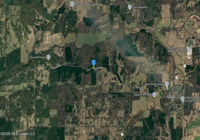 Photo 3 of Land for sale at 5680 Pine Hl Rd, Oakland, MS 38948 | MLS# 4156586 | Listing updated on 2026-09-09