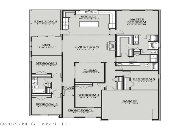 Photo 2 of Sale Pending at 14306 Swan Ridge Cir, Gulfport, MS 39503 | MLS# 4156706 | Listing updated on 2026-09-16