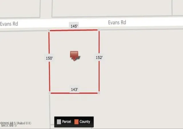 Photo 1 of Land for sale at 0 Evans Rd, Gulfport, MS 39503 | MLS# 4156769 | Listing updated on 2026-09-14