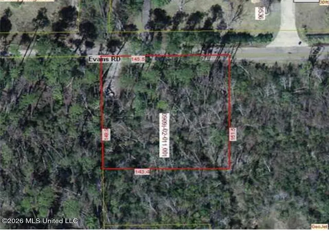 Photo 2 of Land for sale at 0 Evans Rd, Gulfport, MS 39503 | MLS# 4156769 | Listing updated on 2026-09-14