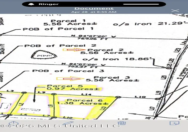 Photo 1 of Land for sale at Parcel 2&3 Harper College Rd, Gloster, MS 39638 | MLS# 4156782 | Listing updated on 2026-08-08