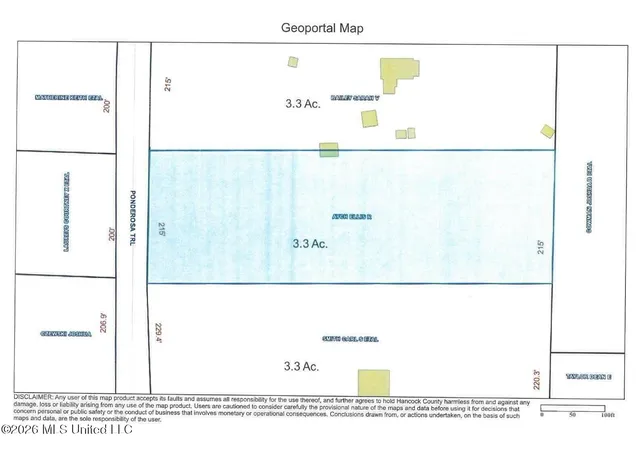 Photo 2 of Land for sale at Ponderosa Trl, Kiln, MS 39556 | MLS# 4156997 | Listing updated on 2026-07-27