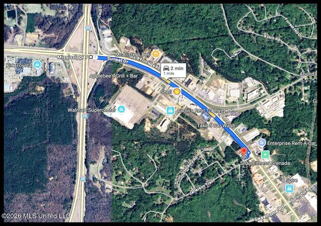 Photo 3 of Land for sale at 1331 B Sunset Dr, Grenada, MS 38901 | MLS# 4157205 | Listing updated on 2026-07-27