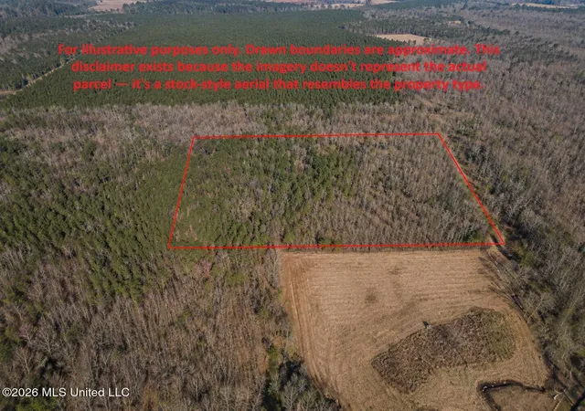 Photo 2 of Land for sale at 0 Robert Butler Rd, Forest, MS 39074 | MLS# 4157367 | Listing updated on 2026-09-08