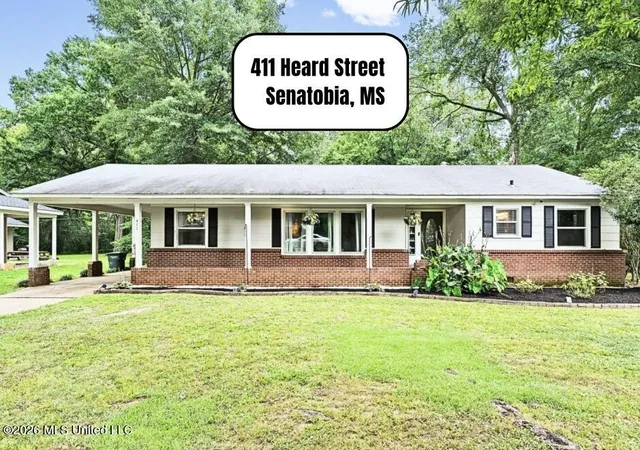 Photo 1 of Sale Pending at 411 Heard St, Senatobia, MS 38668 | MLS# 4157656 | Listing updated on 2026-09-09