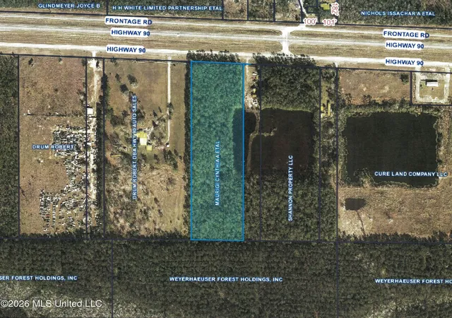 Photo 1 of Land for sale at Highway 90, Bay Saint Louis, MS 39520 | MLS# 4157640 | Listing updated on 2026-07-31
