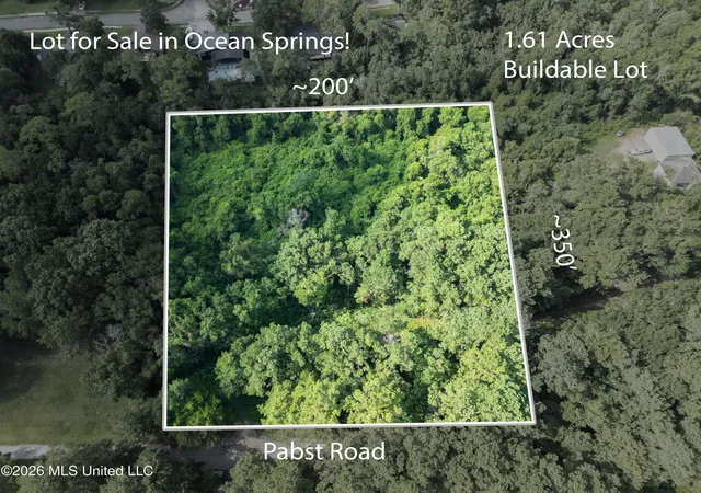 Photo 1 of Sale Pending at Pabst Rd, Ocean Springs, MS 39564 | MLS# 4157985 | Listing updated on 2026-09-08
