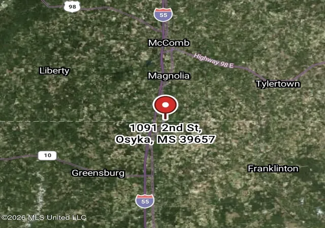 Photo 33 of Single family home for sale at 1091 2nd Street, Osyka, MS 39657 | MLS# 4157965 | Listing updated on 2026-08-03