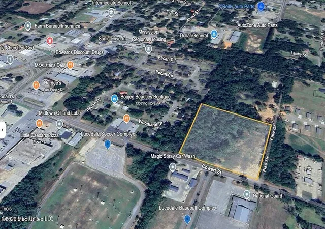 Photo 3 of Land for sale at Cowart St, Lucedale, MS 39452 | MLS# 4158000 | Listing updated on 2026-08-03