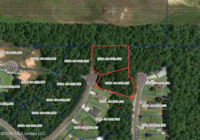 Photo 2 of Land for sale at 000 Schrader Ct, Saucier, MS 39574 | MLS# 4158059 | Listing updated on 2026-09-04