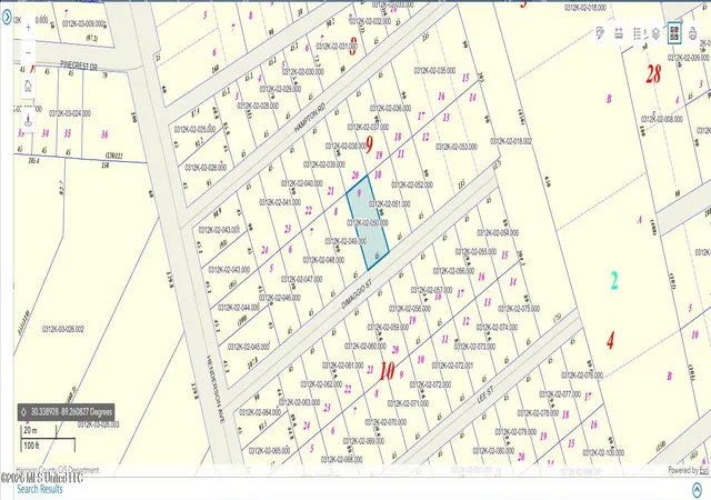 Photo 3 of Land for sale at 0 Dimaggio St, Pass Christian, MS 39571 | MLS# 4158890 | Listing updated on 2026-08-13