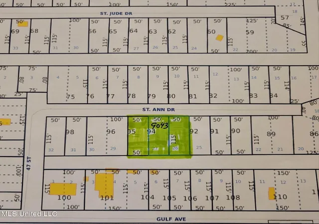 Photo 8 of Land for sale at 9043 St Ann Dr, Bay Saint Louis, MS 39520 | MLS# 4159170 | Listing updated on 2026-08-14