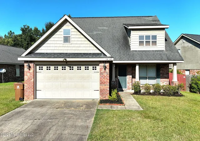 Photo 1 of Single family home for sale at 14640 Canal Xing Blvd, Gulfport, MS 39503 | MLS# 4159165 | Listing updated on 2026-09-15