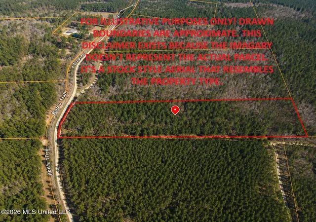Photo 1 of Land for sale at Buds Trl, Prentiss, MS 39474 | MLS# 4159273 | Listing updated on 2026-09-08