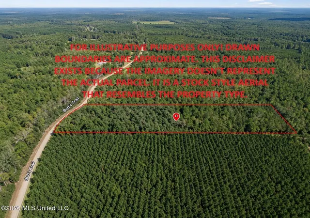 Photo 2 of Land for sale at Buds Trl, Prentiss, MS 39474 | MLS# 4159273 | Listing updated on 2026-09-08