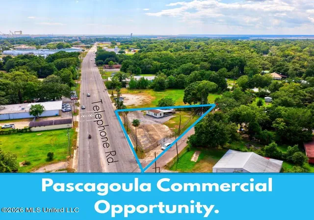Photo 1 of Land for sale at 2017 Telephone Rd, Pascagoula, MS 39567 | MLS# 4159426 | Listing updated on 2026-08-17