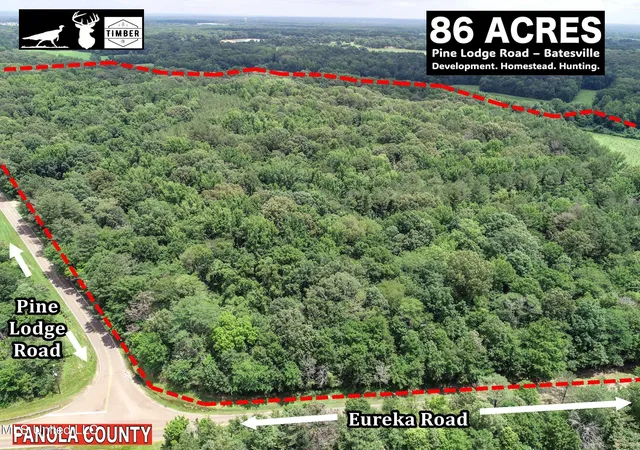 Photo 3 of Land for sale at Pine Lodge Rd, Batesville, MS 38606 | MLS# 4159529 | Listing updated on 2026-08-18
