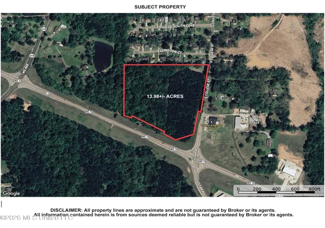 Photo 1 of Land for sale at 0 S College St, Brandon, MS 39042 | MLS# 4159809 | Listing updated on 2026-08-20