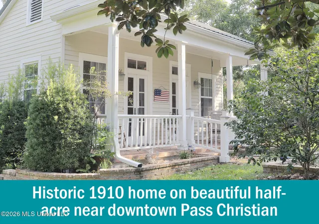 Photo 1 of Single family home for sale at 535 E 2nd St, Pass Christian, MS 39571 | MLS# 4160490 | Listing updated on 2026-09-01