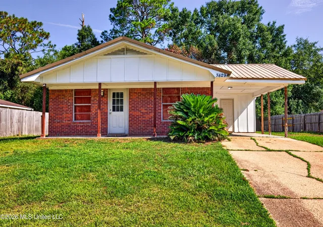 Photo 1 of Single family home for sale at 3829 Jody St, Moss Point, MS 39562 | MLS# 4159890 | Listing updated on 2026-09-08