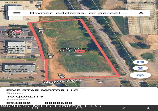 Photo 3 of Land for sale at 10 Norfleet Dr, Senatobia, MS 38668 | MLS# 4159913 | Listing updated on 2026-08-20