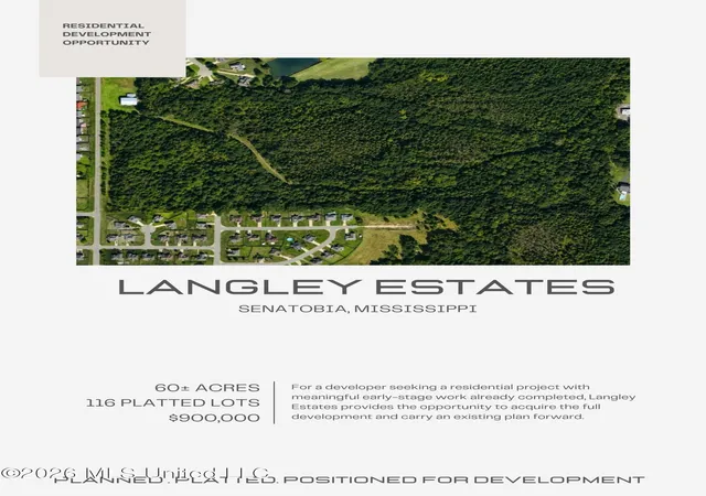 Land for sale at Langley Estates, Senatobia, MS 38668 | MLS# 4160457