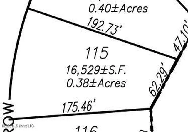 Photo 1 of Land for sale at Lot 115 Les Maisons, Flowood, MS 39232 | MLS# 4160544 | Listing updated on 2026-08-27