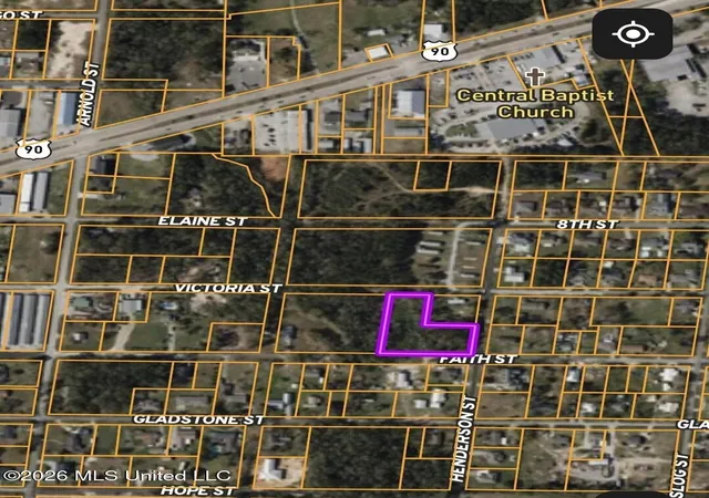 Photo 2 of Land for sale at 2201 Henderson St, Waveland, MS 39576 | MLS# 4160695 | Listing updated on 2026-08-28