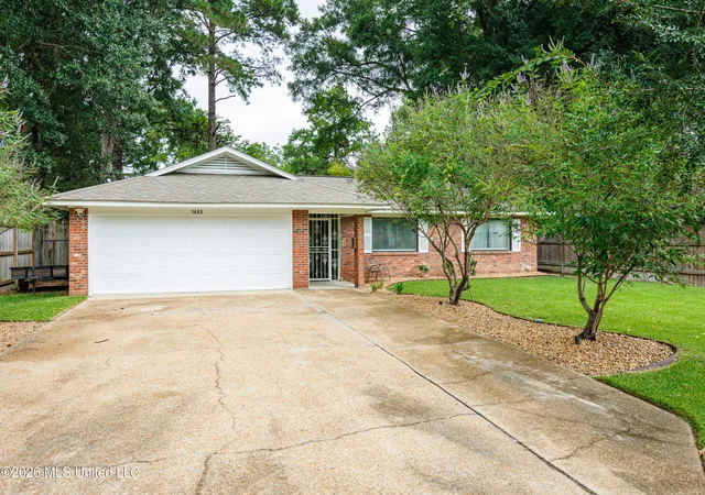 Photo 1 of Single family home for sale at 1480 Westbrook Rd, Jackson, MS 39211 | MLS# 4160772 | Listing updated on 2026-09-03