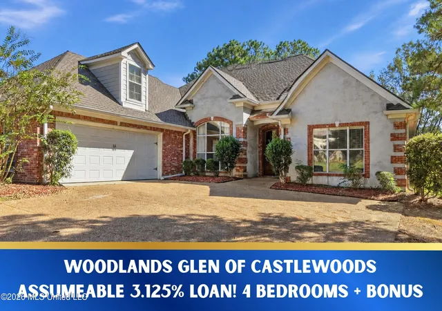 Photo 1 of Single family home for sale at 308 Glen, Brandon, MS 39047 | MLS# 4165325 | Listing updated on 2026-10-28
