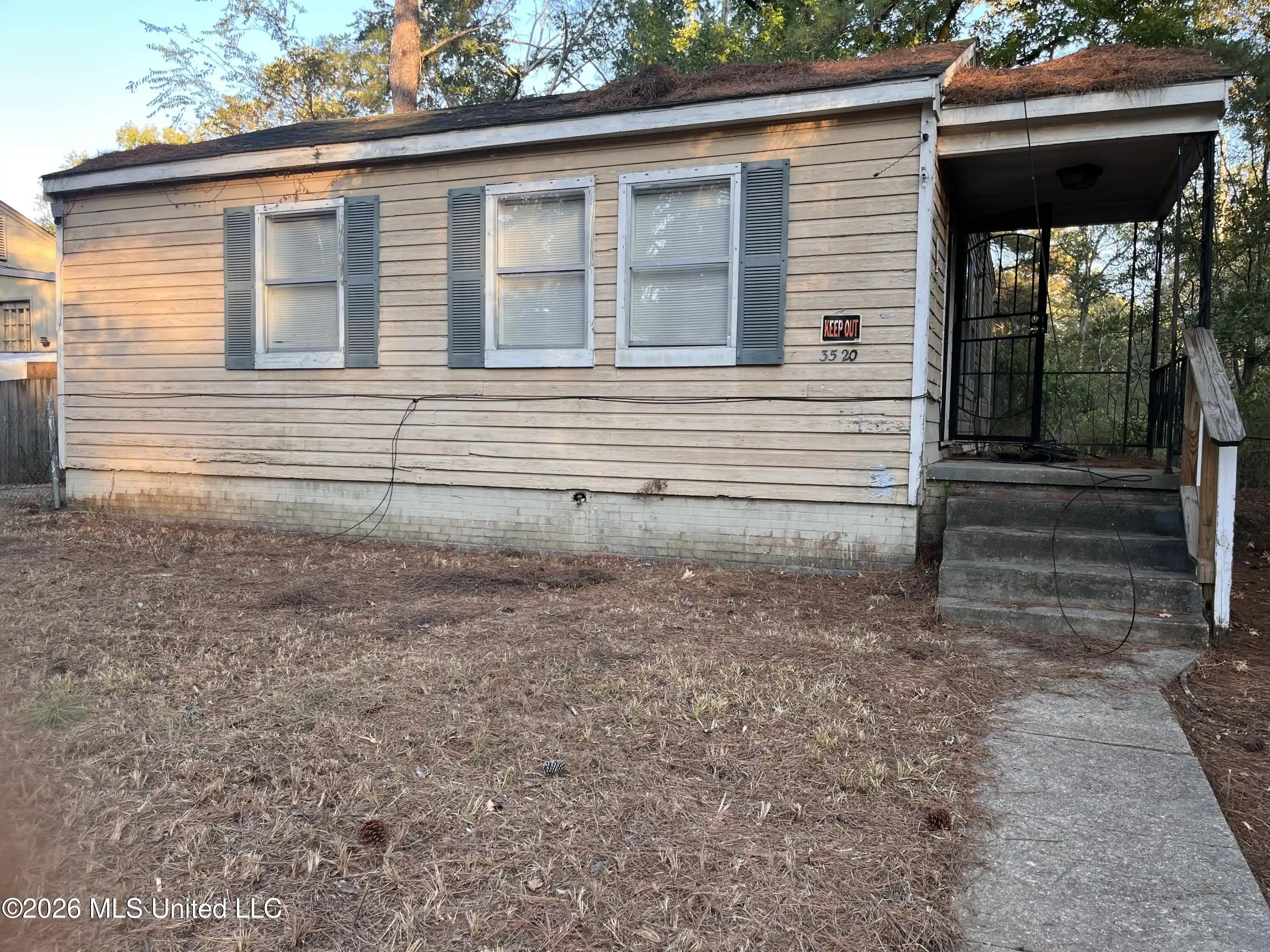 Photo 1 of Single family home for sale at 3520 Bowers St, Jackson, MS 39212 | MLS# 4165693 | Listing updated on 2026-10-16