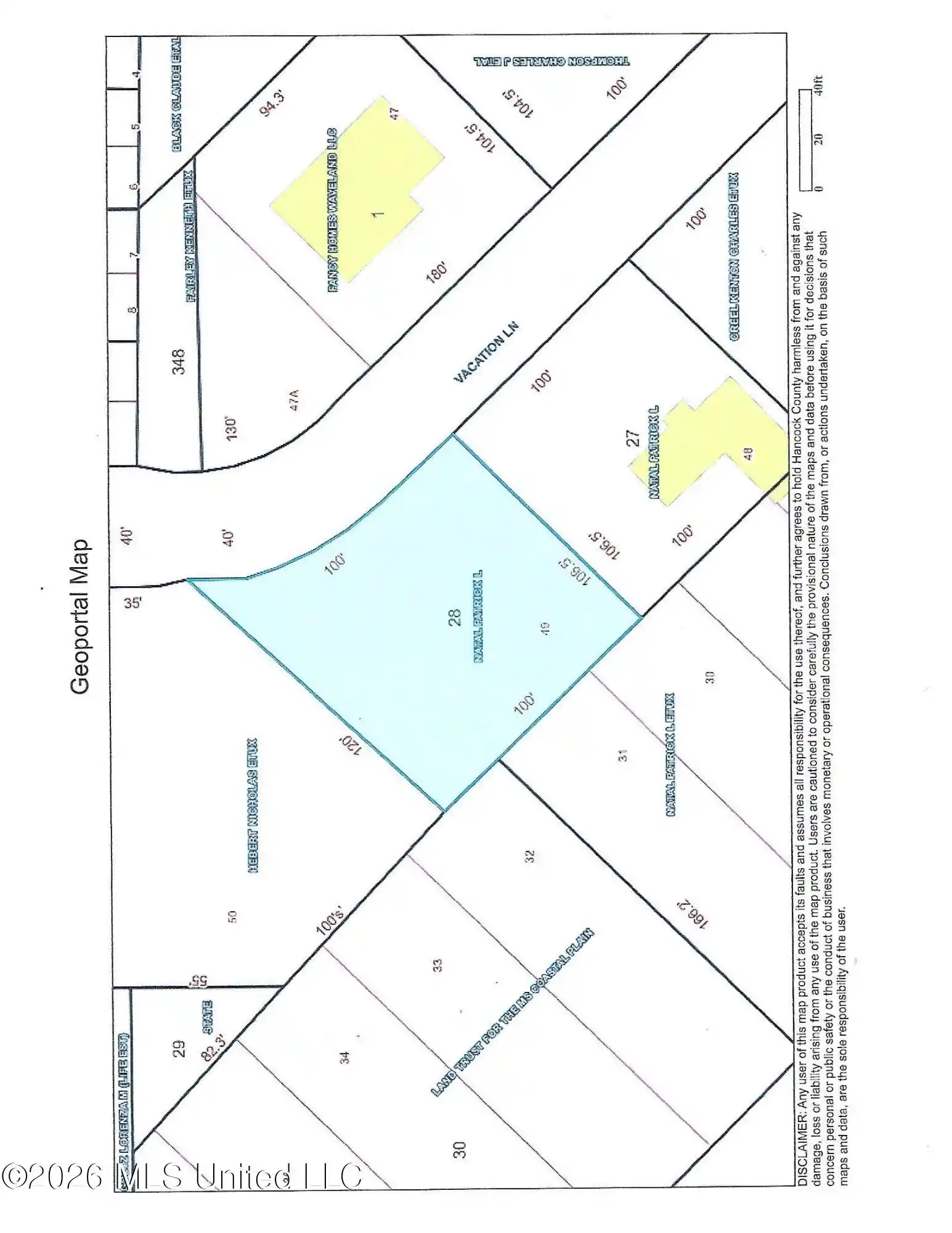 Photo 1 of Land for sale at 209 Vacation Ln, Waveland, MS 39576 | MLS# 4166048 | Listing updated on 2026-10-22
