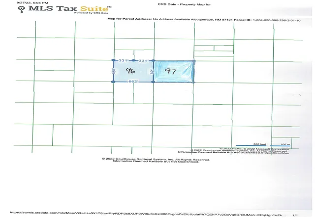 Photo 1 of Land for sale at Off Pajarito (n96,97) Rd Sw, Albuquerque, NM 87121 | MLS# 1023418 | Listing updated on 2026-08-28